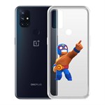 Чехол-накладка Clear Case Brawl Stars-Эль Примо для OnePlus Nord N10 5G Чехол-накладка Clear Case Brawl Stars-Эль Примо для OnePlus Nord N10 5G