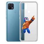 Чехол-накладка Clear Case Brawl Stars-Эль Примо для OPPO A15 Чехол-накладка Clear Case Brawl Stars-Эль Примо для OPPO A15