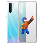 Чехол-накладка Clear Case Brawl Stars-Эль Примо для OPPO A91/F15 Чехол-накладка Clear Case Brawl Stars-Эль Примо для OPPO A91/F15