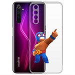Чехол-накладка Clear Case Brawl Stars-Эль Примо для Realme 6 Чехол-накладка Clear Case Brawl Stars-Эль Примо для Realme 6