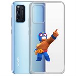 Чехол-накладка Clear Case Brawl Stars-Эль Примо для Vivo V19 Чехол-накладка Clear Case Brawl Stars-Эль Примо для Vivo V19