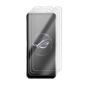 Комплект из 3-х защитных гибридных стекол Krutoff для Asus ROG Phone 7