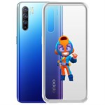 Чехол-накладка Clear Case Brawl Stars-GT Макс для OPPO Reno3 Чехол-накладка Clear Case Brawl Stars-GT Макс для OPPO Reno3