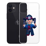 Чехол-накладка Clear Case Brawl Stars-Стрелок Кольт для iPhone 12 mini Чехол-накладка Clear Case Brawl Stars-Стрелок Кольт для iPhone 12 mini