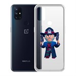 Чехол-накладка Clear Case Brawl Stars-Стрелок Кольт для OnePlus Nord N10 5G Чехол-накладка Clear Case Brawl Stars-Стрелок Кольт для OnePlus Nord N10 5G