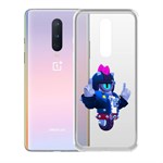 Чехол-накладка Clear Case Brawl Stars-Дикий Сту для OnePlus 8 Чехол-накладка Clear Case Brawl Stars-Дикий Сту для OnePlus 8