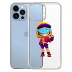 Чехол-накладка Clear Case Brawl Stars-Стритстайл Макс для iPhone 13 Pro Чехол-накладка Clear Case Brawl Stars-Стритстайл Макс для iPhone 13 Pro