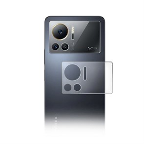 Стекло защитное гибридное Krutoff для камеры INFINIX Note 12 VIP