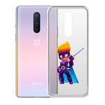 Чехол-накладка Clear Case Brawl Stars-Амбер де Ла Вега для OnePlus 8 Чехол-накладка Clear Case Brawl Stars-Амбер де Ла Вега для OnePlus 8