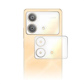 Стекло защитное гибридное Krutoff для камеры Xiaomi Redmi Note 13R Pro (2шт.)