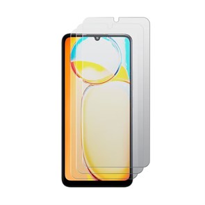 Комплект из 3-х защитных гибридных стекол МАТОВЫХ Krutoff для Xiaomi Redmi 13C