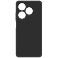 Чехол-накладка Krutoff Silicone Case для ITEL P55 черный - фото 1007690