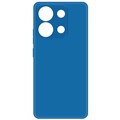 Чехол-накладка Krutoff Silicone Case для Xiaomi Redmi Note 13 4G синий - фото 1008225