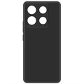 Чехол-накладка Krutoff Silicone Case для Xiaomi Redmi Note 13 Pro 5G/Poco X6 черный - фото 1008457