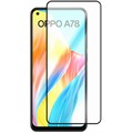 Стекло защитное Premium Krutoff для OPPO A78 4G черное - фото 1009331