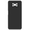 Чехол-накладка Krutoff Silicone Case для Xiaomi Poco X3 X3 Pro (черный) - фото 121275