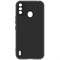 Чехол-накладка Krutoff Soft Case для ITEL A48 черный - фото 139933