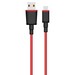 Кабель USB Micro Krutoff Modern (1m) красный - фото 46800