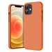 Чехол-накладка Krutoff Silicone Case для iPhone 12 mini (orange) 2 - фото 47425