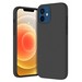 Чехол-накладка Krutoff Silicone Case для iPhone 12/12 Pro (black) 18 - фото 47836