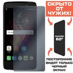 Стекло защитное гибридное Антишпион Krutoff для Alcatel Idol 4S (6070) - фото 408309