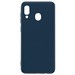Чехол-накладка Krutoff Silicone Case для Samsung Galaxy A40 (A405) синий - фото 50244