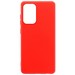 Чехол-накладка Krutoff Silicone Case для Samsung Galaxy A52 (A525) красный - фото 50293