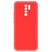 Чехол-накладка Krutoff Silicone Case для Xiaomi Redmi 9 (красный) - фото 50840