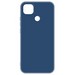Чехол-накладка Krutoff Silicone Case для Xiaomi Redmi 9C (синий) - фото 50893