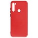 Чехол-накладка Krutoff Silicone Case для Xiaomi Redmi Note 8T (красный) - фото 50952