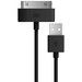 Кабель USB Krutoff Classic 30-pin для iPhone 4/4S (1m) черный - фото 51202
