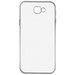 Накладка силиконовая с рамкой Krutoff для Samsung Galaxy J7 Prime (G610) silver - фото 56105