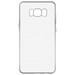 Накладка силиконовая с рамкой Krutoff для Samsung Galaxy S8+ (G955) silver - фото 56174