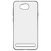 Накладка силиконовая с рамкой Krutoff для Huawei Y3II (silver) - фото 56476