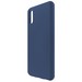 Чехол-накладка Krutoff Silicone Case для Samsung Galaxy A02 (A022) синий - фото 51721
