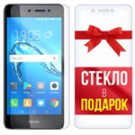 Комплект из 2-x защитных гибридных стекл Krutoff для Honor 6C - фото 492847