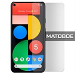 Стекло защитное гибридное МАТОВОЕ Krutoff для Google Pixel 5 - фото 493002