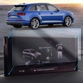 Защитное гибридное стекло Krutoff для экрана мультимедии Audi Q7 2015 - 2019 - фото 648226