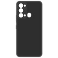 Чехол-накладка Krutoff Soft Case для ITEL Vision 3 черный - фото 652875