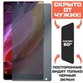 Стекло защитное гибридное Антишпион Krutoff для Xiaomi Mi Mix - фото 653336