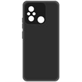 Чехол-накладка Krutoff Soft Case для Xiaomi Redmi 12C черный - фото 781201