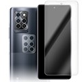 Стекло защитное гибридное Krutoff для INFINIX Note 10 Pro + защита камеры (2 шт.) - фото 853430