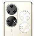 Стекло защитное гибридное Krutoff для камеры Huawei P50 (2 шт.) - фото 853469