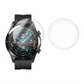 Стекло защитное гибридное Krutoff для Huawei Watch GT Cyber (46mm) 2 шт. - фото 853649