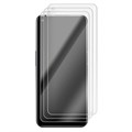 Комплект из 3-x защитных гибридных стекл Krutoff для Realme 8 5G - фото 853808