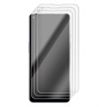 Комплект из 3-x защитных гибридных стекл Krutoff для OnePlus 9 - фото 853819