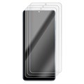 Комплект из 3-x защитных гибридных стекл Krutoff для Samsung Galaxy F22 - фото 853864
