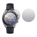 Стекло защитное гибридное МАТОВОЕ Krutoff для Samsung Galaxy Watch 3 (41mm) (2шт.) - фото 853940