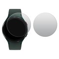 Стекло защитное гибридное МАТОВОЕ Krutoff для Samsung Galaxy Watch 4 (40mm) (2шт.) - фото 853941