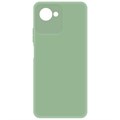 Чехол-накладка Krutoff Silicone Case для Realme C30/C30s зелёный - фото 857916